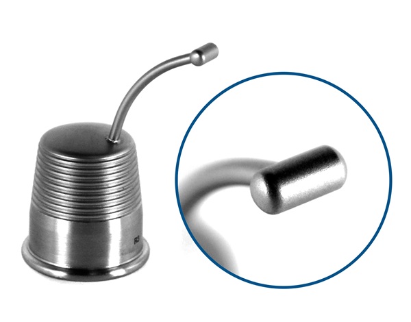 Schepens Scleral Depressor, On Thimble, Large